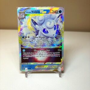 Alolan Vulpix VSTAR (034/195) Silver Tempest *MINT CONDITION